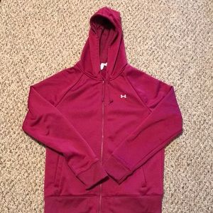 Women’s under armour zip up hoodie